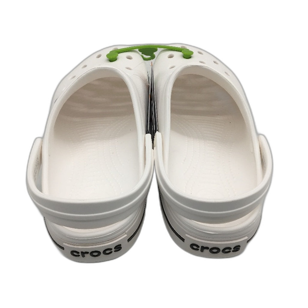 Crocs Iconic Comfort White Crocband Clog Shoe Unisex US Size M9 W11 NEW