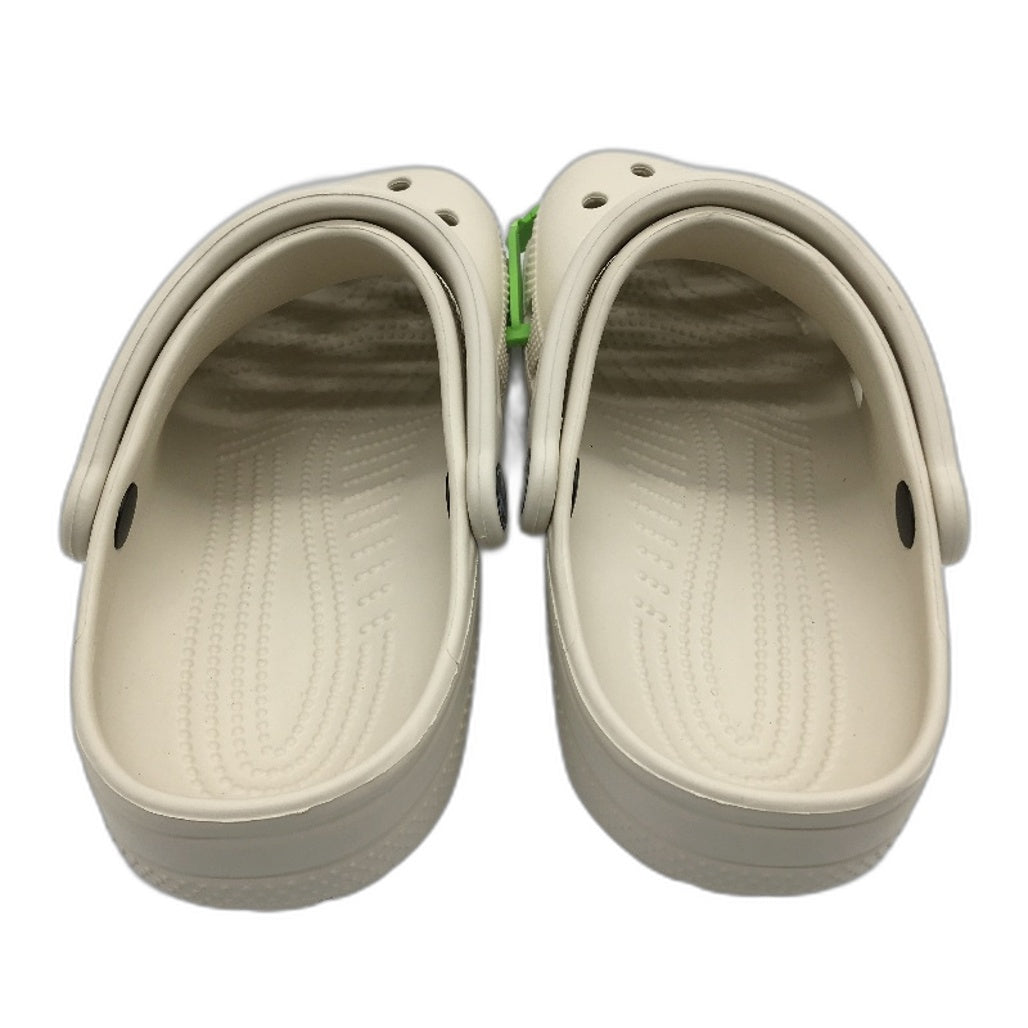 Crocs Iconic Comfort Classic Clog Shoe Bone Beige Unisex US Size M5 W7 NEW