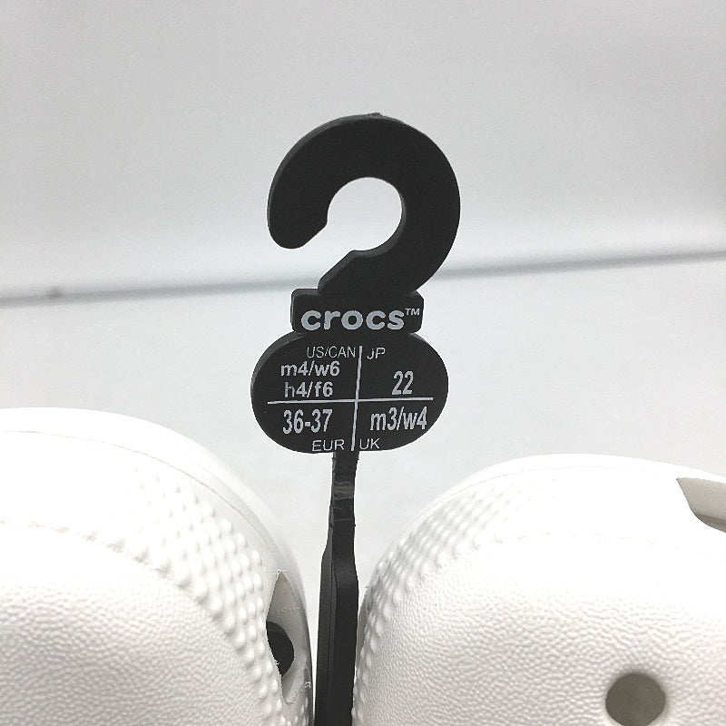 Crocs Iconic Comfort White Classic Clog Shoes Unisex US Size M4 W6 NEW