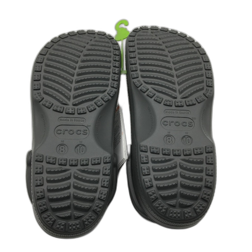 Crocs Iconic Comfort Slate Grey Classic Clog Shoe Unisex US Size M8 W10 NEW