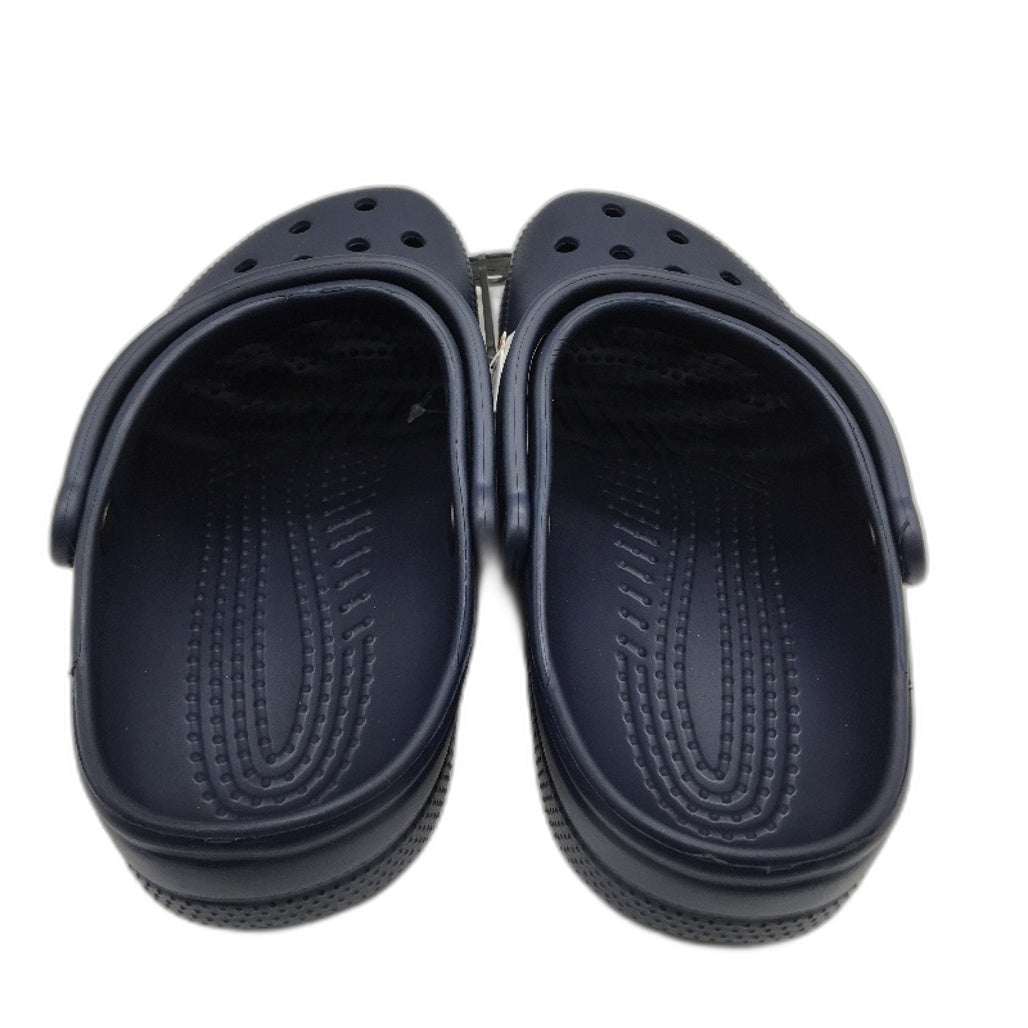 Crocs Iconic Comfort Navy Blue Classic Clog Shoe Unisex US Size M10 W12 NEW
