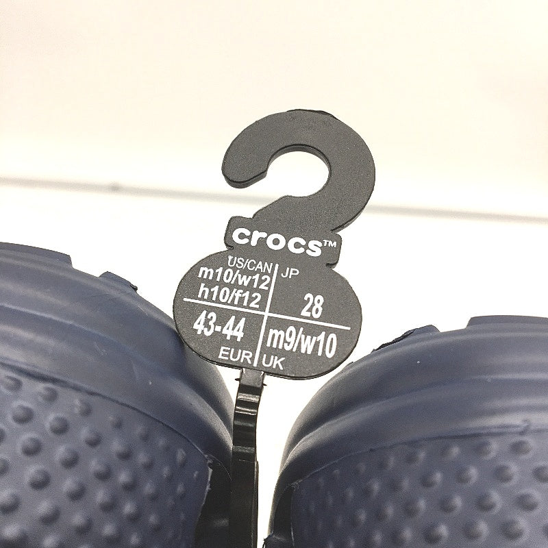 Crocs Iconic Comfort Navy Blue Classic Clog Shoe Unisex US Size M10 W12 NEW