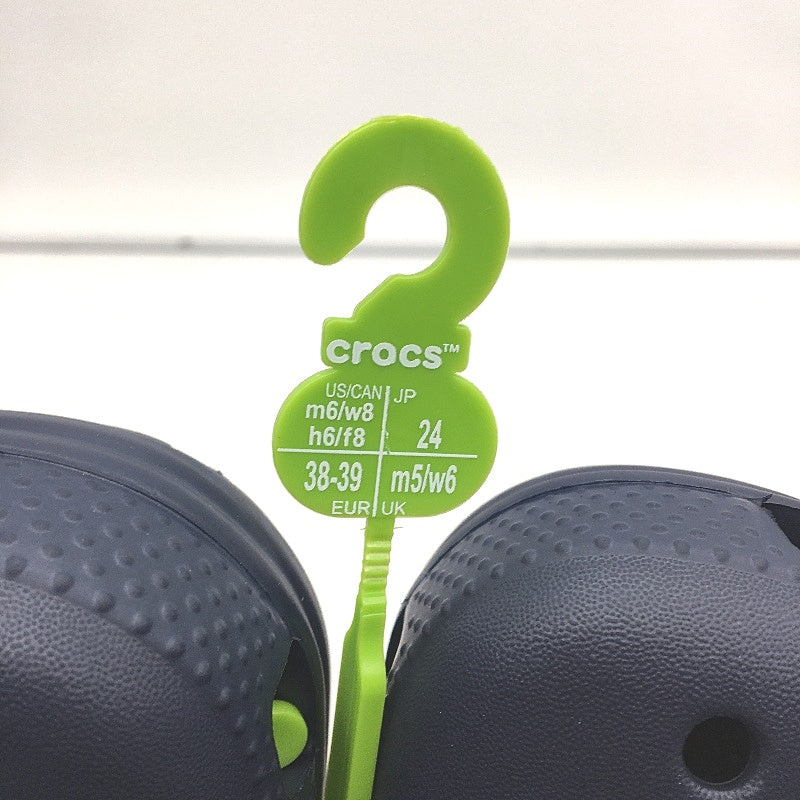 Crocs Iconic Comfort Navy Blue Classic Clog Shoe Unisex US Size M6 W8 NEW