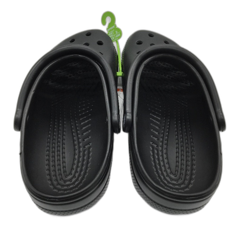 Crocs Iconic Comfort Noir Black Classic Clog Shoe Unisex US Size M6 W8 NEW