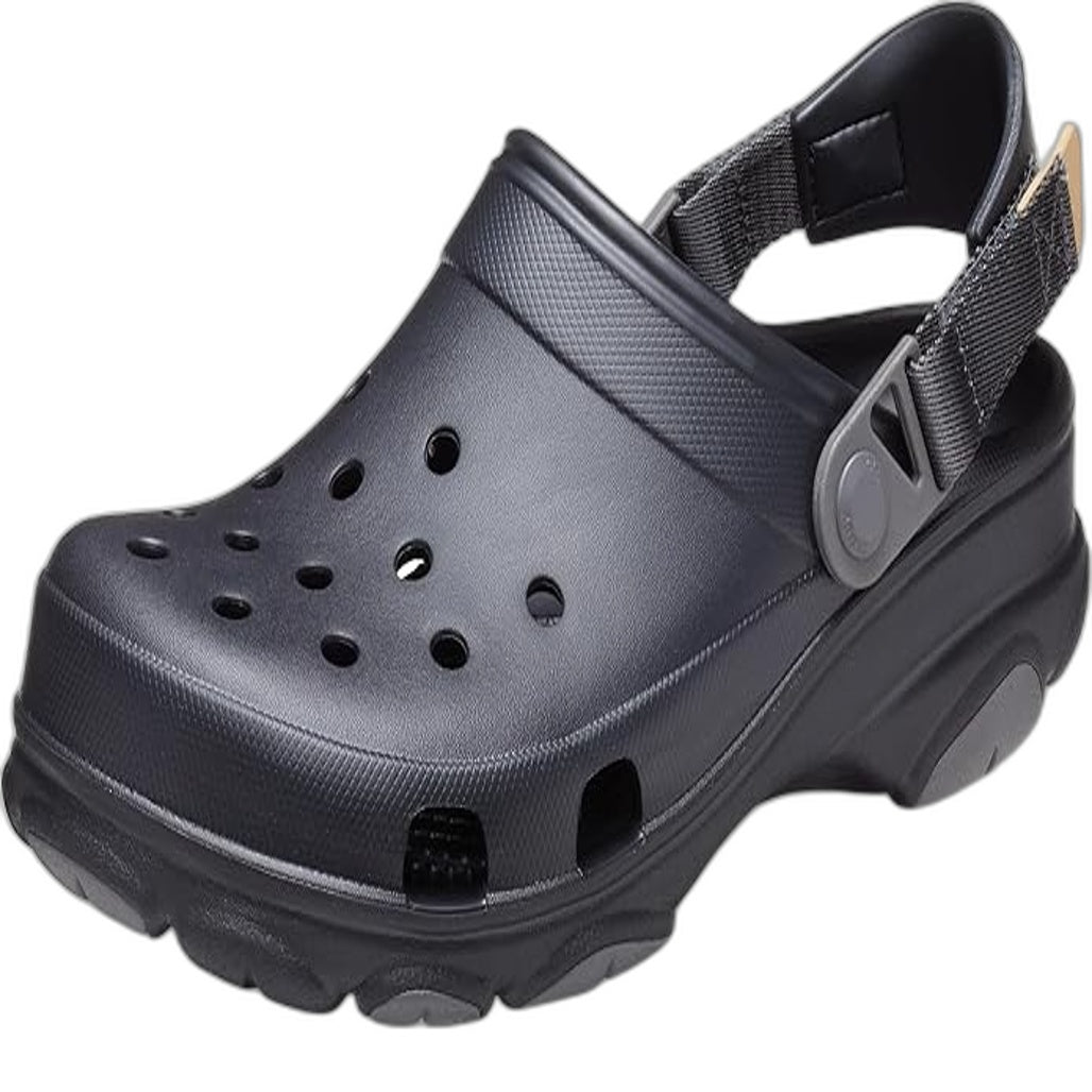 Crocs Iconic Comfort Black All Terrain Clog Shoe Mens US Size 12 EU 46-47 NEW