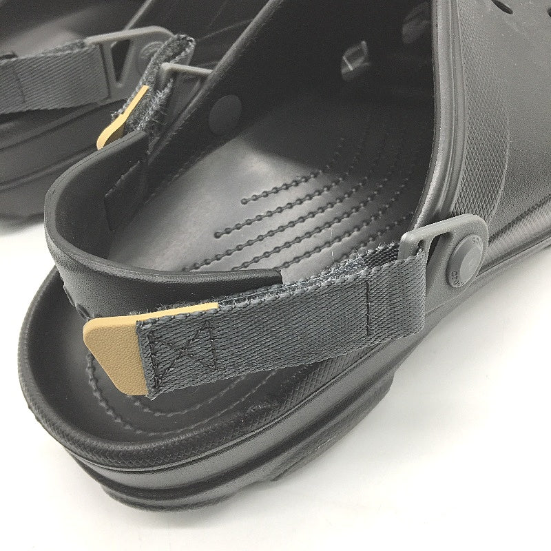 Crocs Iconic Comfort Black All Terrain Clog Shoe Mens US Size 12 EU 46-47 NEW