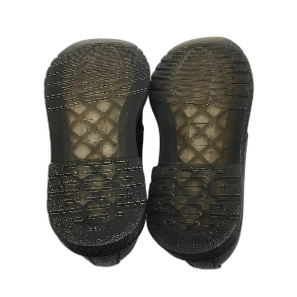 Dr Martin Black Leather Mono J Softy T Core Kids Shoes Size US 11 UK 10 EU28 NEW