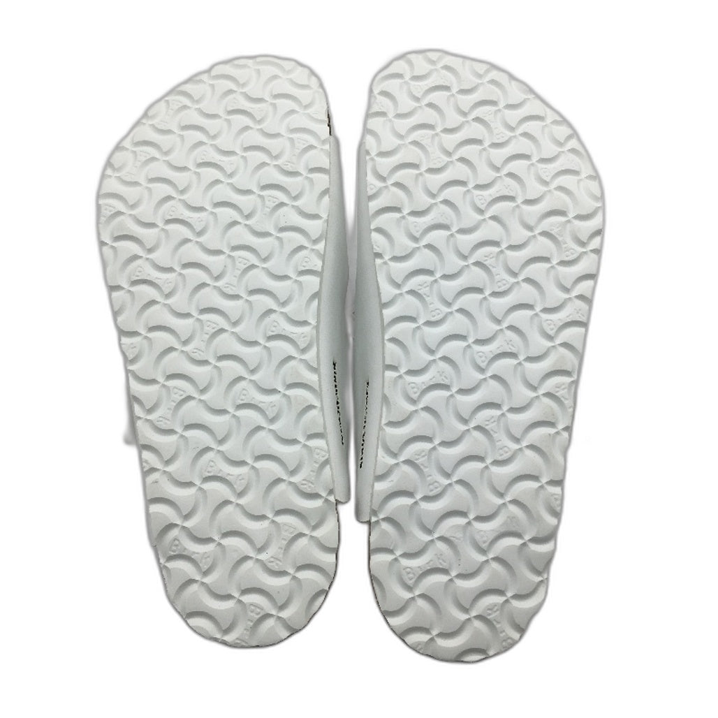 Birkenstock KIDS Arizona White Narrow Fit 2 Strap Slides Size US 12 EU 30 NEW