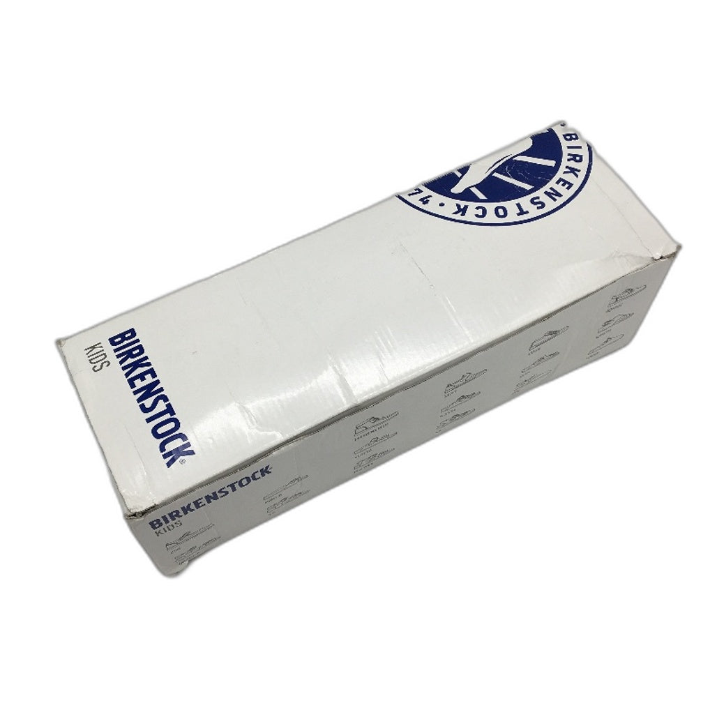 Birkenstock KIDS Arizona White Narrow Fit 2 Strap Slides Size US 12 EU 30 NEW