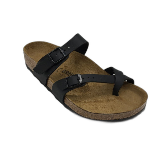 Birkenstock Mayari Black Regular Fit Adjustable Sandals Unisex EU 38 L7 M5 NEW