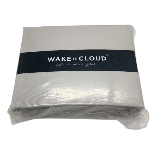 Wake in Cloud Lightweight Silver Grey Fitted Sheet Set DOUBLE Bed NEW