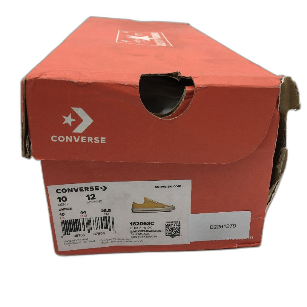 Converse Chuck 70 OX Sunflower Low Top Sneakers Unisex M10 L12 EU 44 NEW