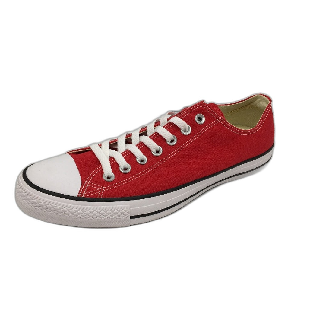 Converse CTAS Red Canvas Low Top Sneakers Unisex Size US M10 L12 EU 44 NEW
