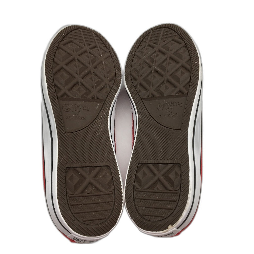 Converse CTAS Red Canvas Low Top Sneakers Unisex Size US M10 L12 EU 44 NEW