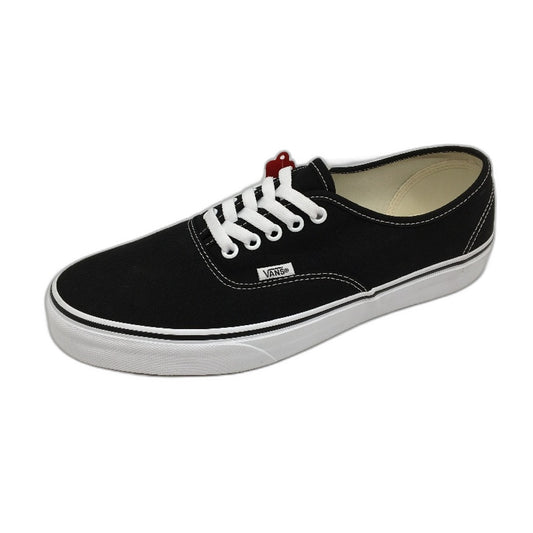 Vans Authentic Black Heritage Low Top Skate Sneakers Mens Size US 10 NEW