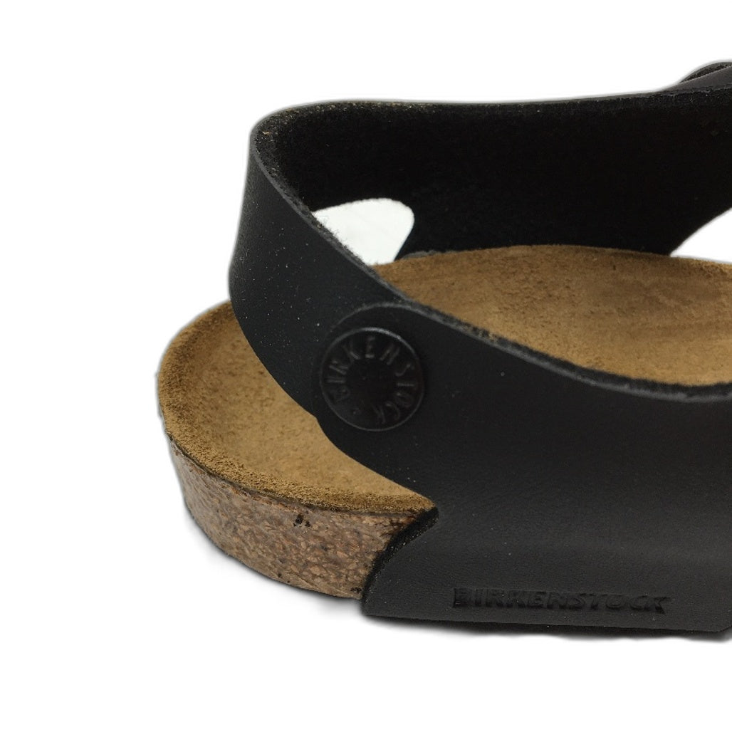 Birkenstock New York Kids Black Regular Fit 2 Strap Sandals Size US 3 EU 34 NEW