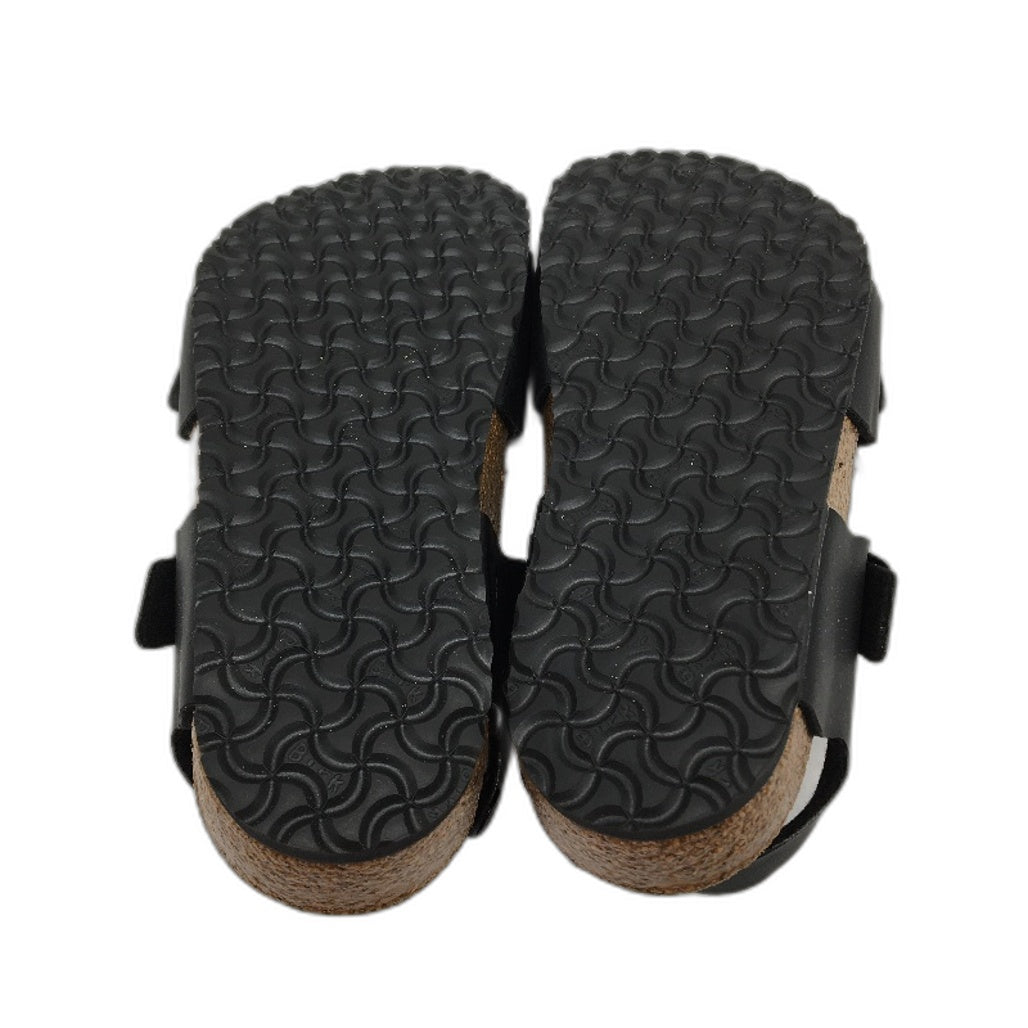 Birkenstock New York Kids Black Regular Fit 2 Strap Sandals Size US 3 EU 34 NEW
