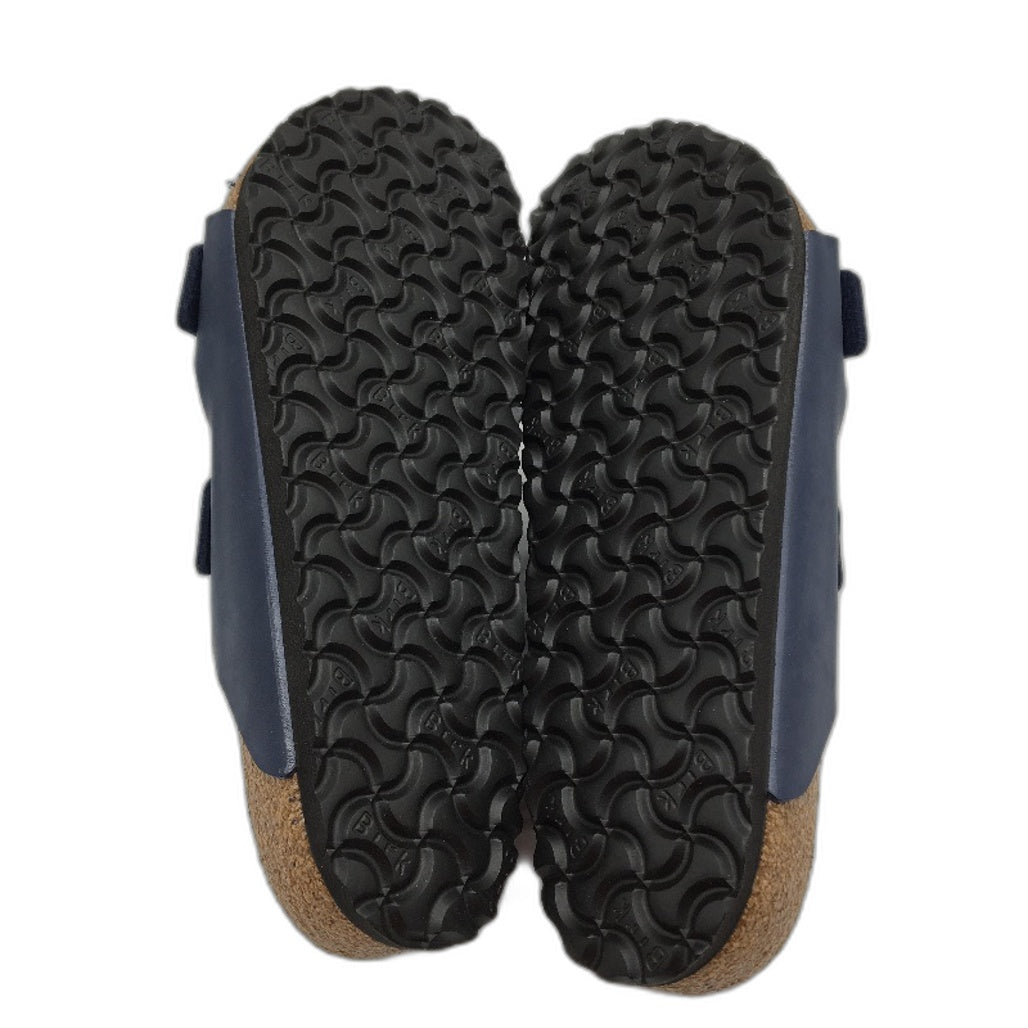 Birkenstock Classic Arizona Blue Regular Fit 2 Strap Slides Mens EU 43 US 10 NEW