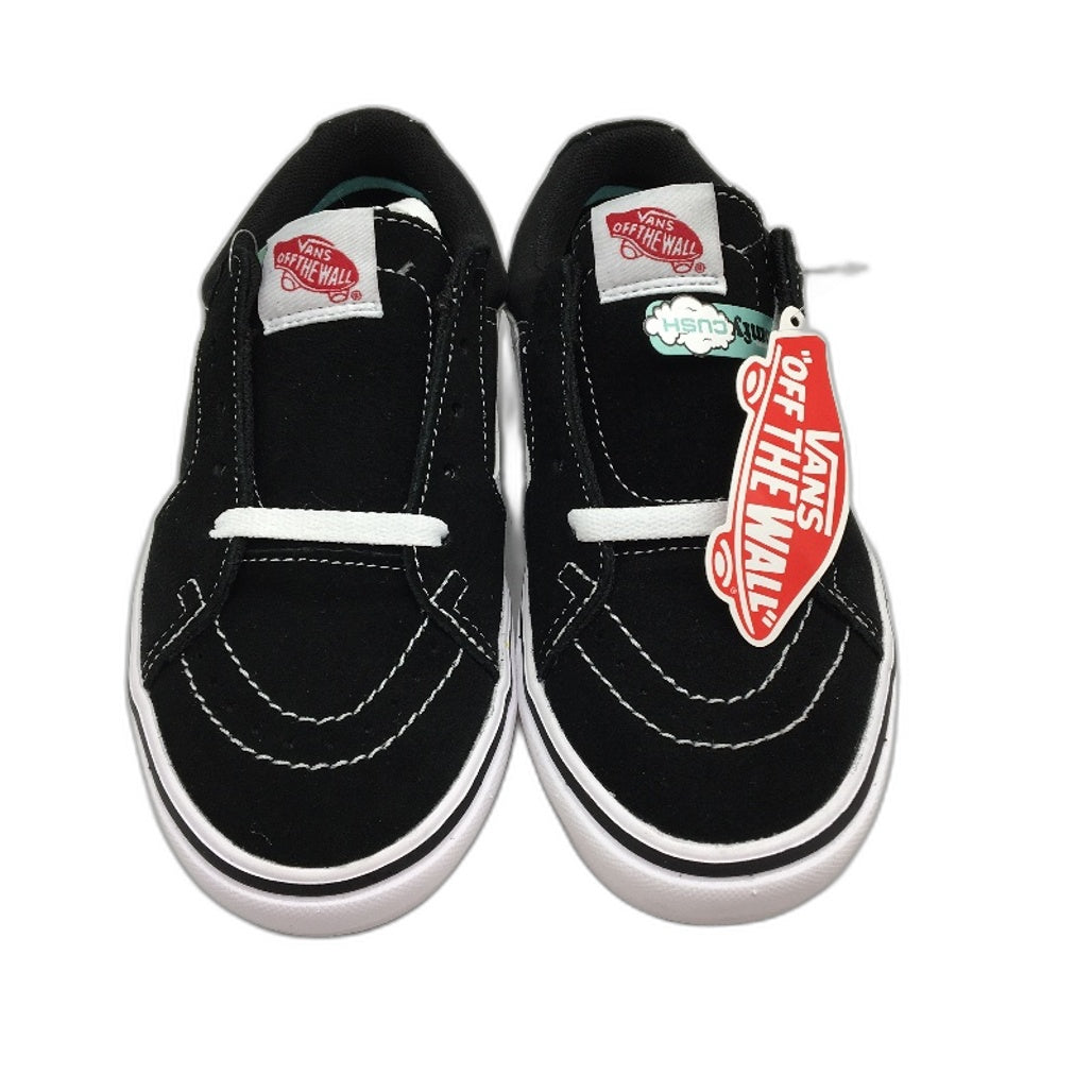 Vans Black Suede Comfycush Sk8-Low Skate Sneakers Unisex US M6 L7.5 EU 38 NEW