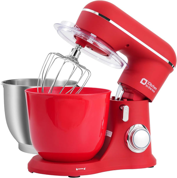 Kitchen In The Box Stand Mixer 1300W Adjustable Speed KSM45 Red NEW