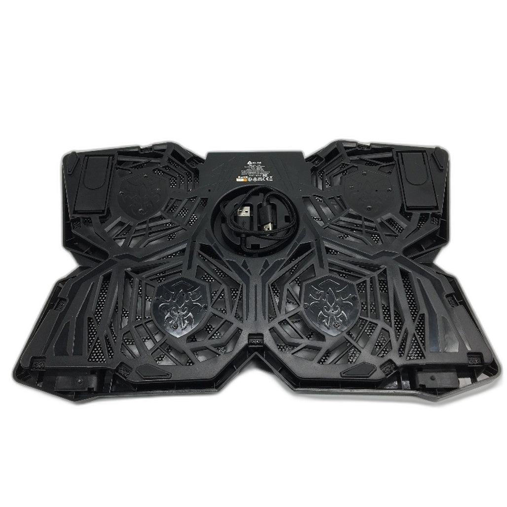 Klim Wind Laptop Cooling Pad 1200 RPM Cooling Ultra Silent Extra USB Port NEW