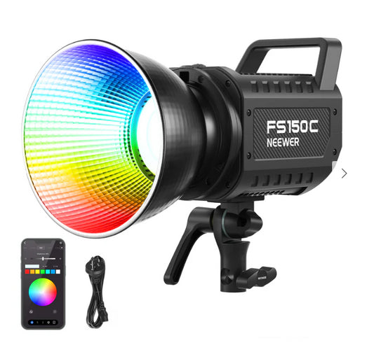NEEWER FS150C 130W RGB LED Video Light 17 Effects 2500 to 7500k NEW