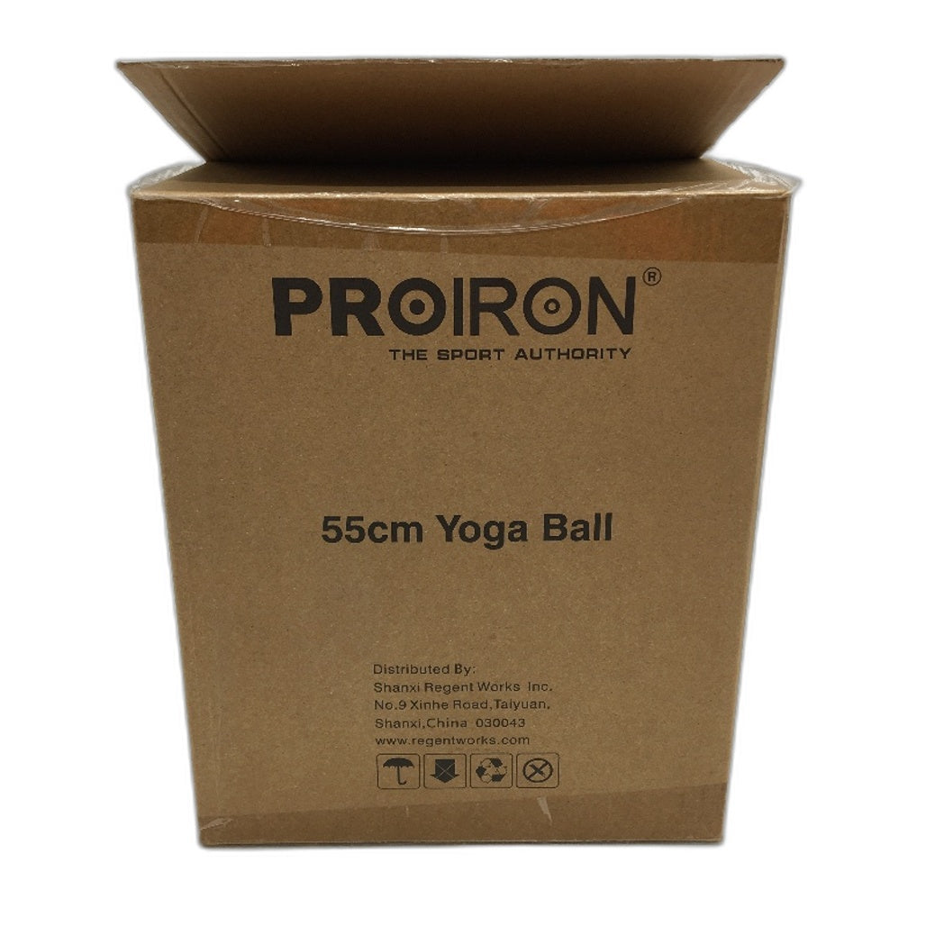 PROIRON Extra Thick Exercise Yoga Pilates Ball 55cm With Pump NEW