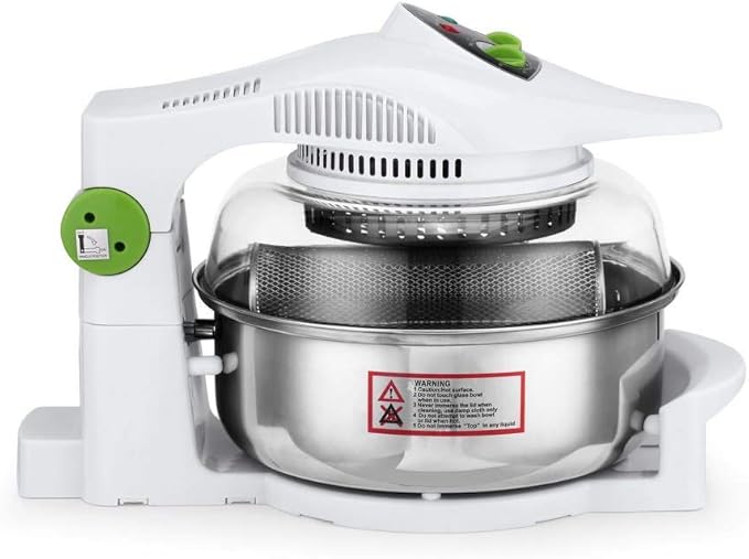 Kogan 12L Rotary Air Fryer With Essential Rotisserie Accessories KA12RTAIRFA
NEW