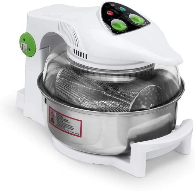 Kogan 12L Rotary Air Fryer With Essential Rotisserie Accessories KA12RTAIRFA
NEW