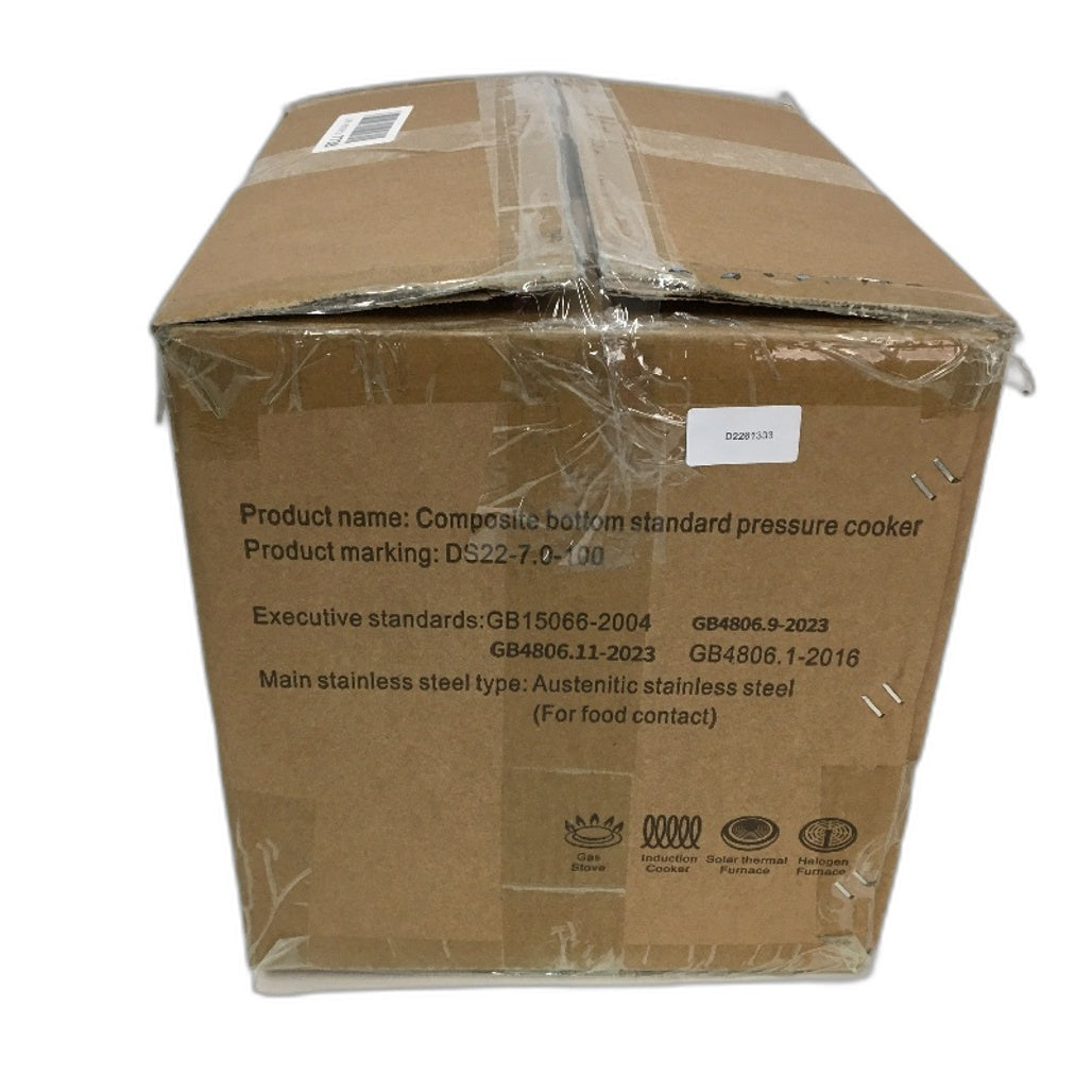 3 In 1 9L Stainless Steel Pressure Cooker Set Induction And Gas Compatible NEW