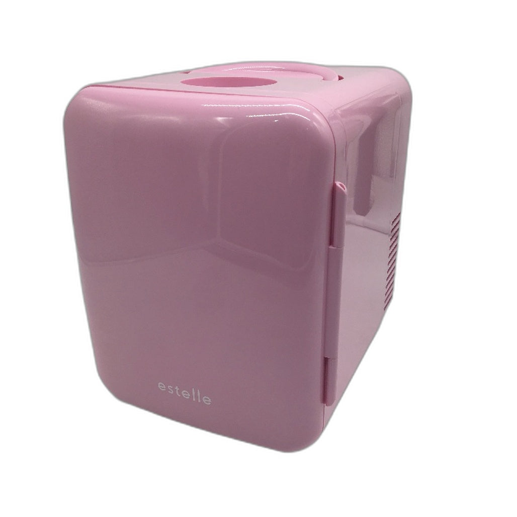 Estelle 4L Portable Beauty Fridge Pink 48W 15C To 18C Cooling Range NEW