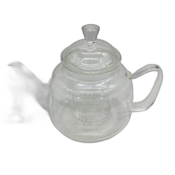 CnGlass Glass Teapot With Removable Infuser 600ml Borosilicate Glass NEW