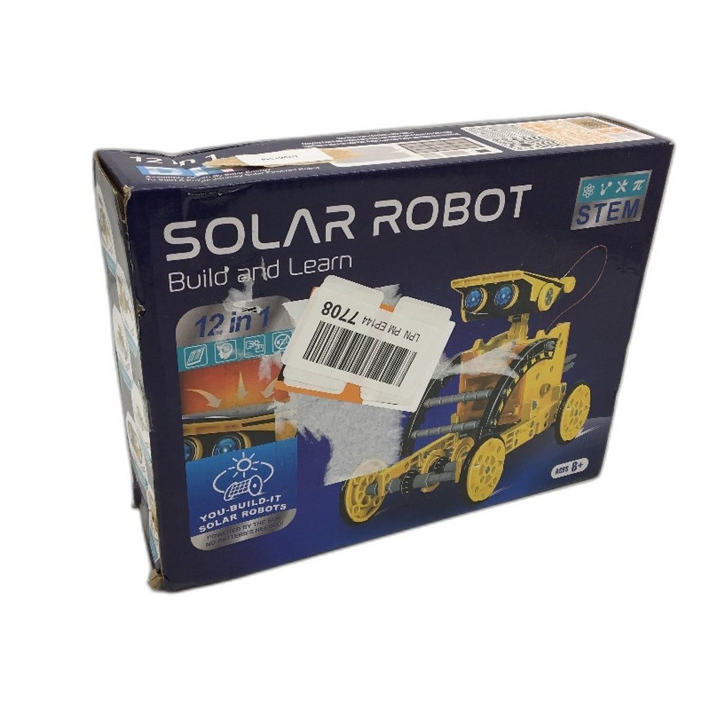 Solar Robot Kit 12 In 1 You Build It STEM Building Toys Ages 8 + NEW