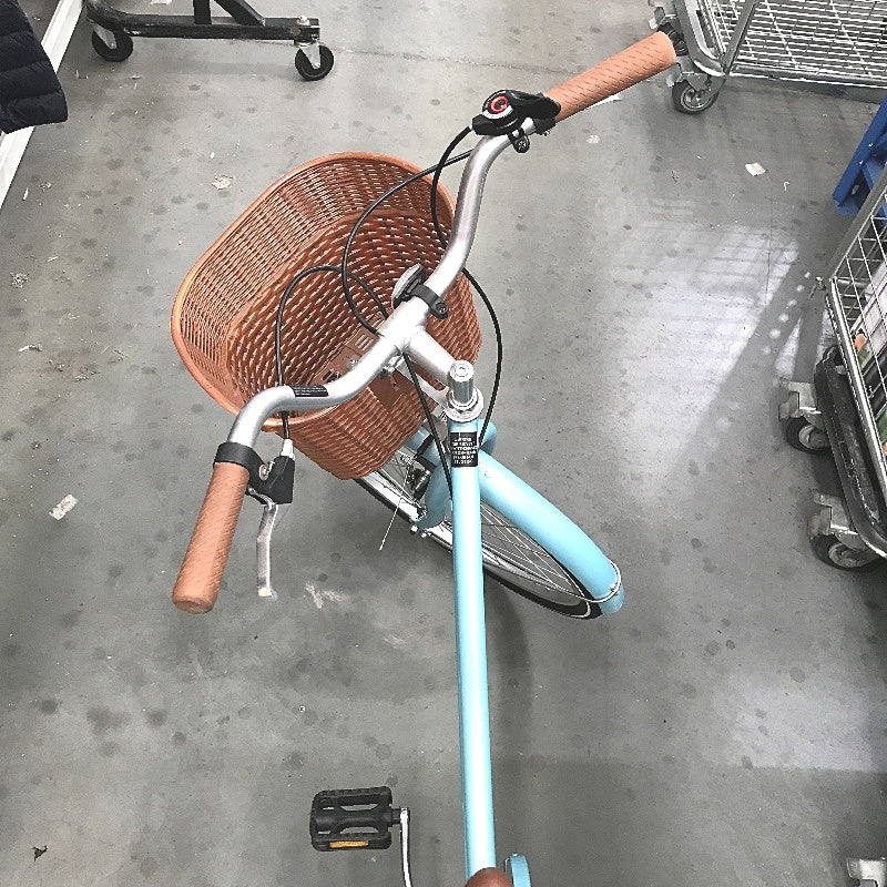 Paris Cruiser Bike Assembled 60cm Wheels With Front Basket Ages 14 Plus