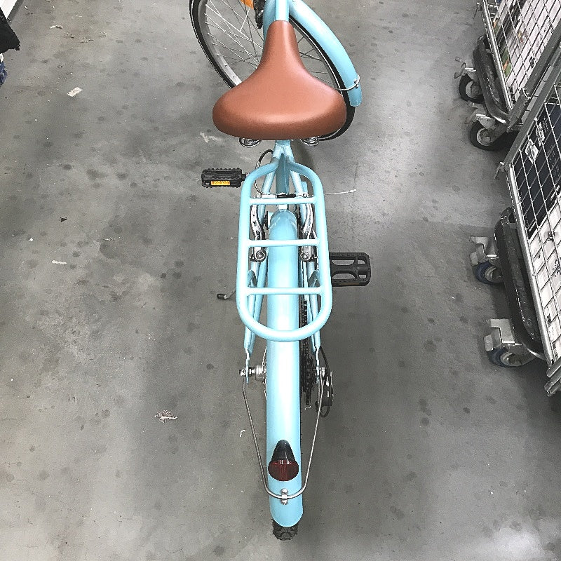 Paris Cruiser Bike Assembled 60cm Wheels With Front Basket Ages 14 Plus