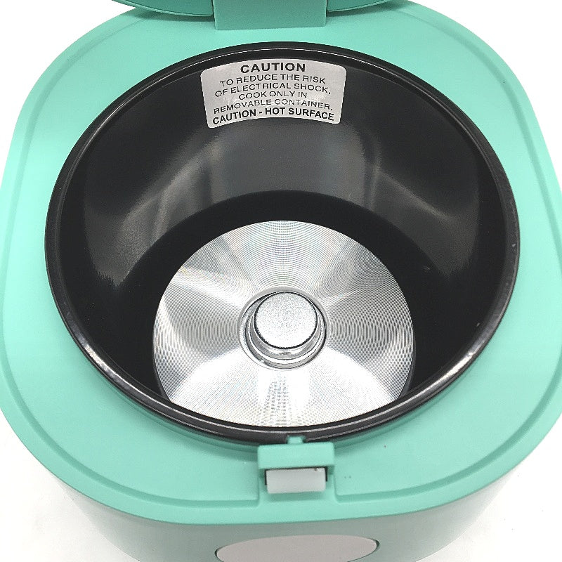 Green Life Rice & Grain Cooker 1.2L Makes 4 Cups PFAS Free Non Stick Coating NEW