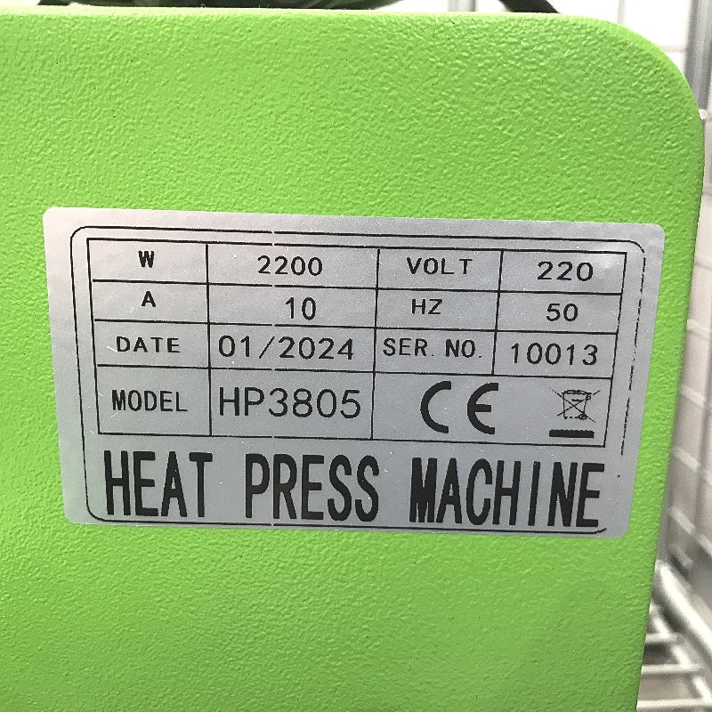 Rotary Swing Away Sliding Tray Manual Heat Press Machine 50x40cm Plate HP380