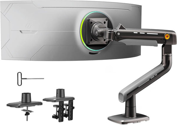 NB Ergonomic Gaming Monitor Arm Fits 27-50 Inch Monitor Model A5 NEW