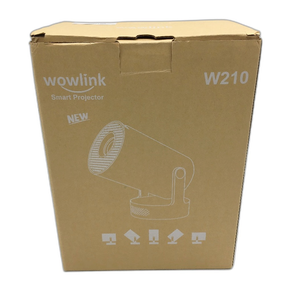 Wowlink W210 Auto Keystone Mini Home Theatre Projector with Wireless Mouse DEMO
