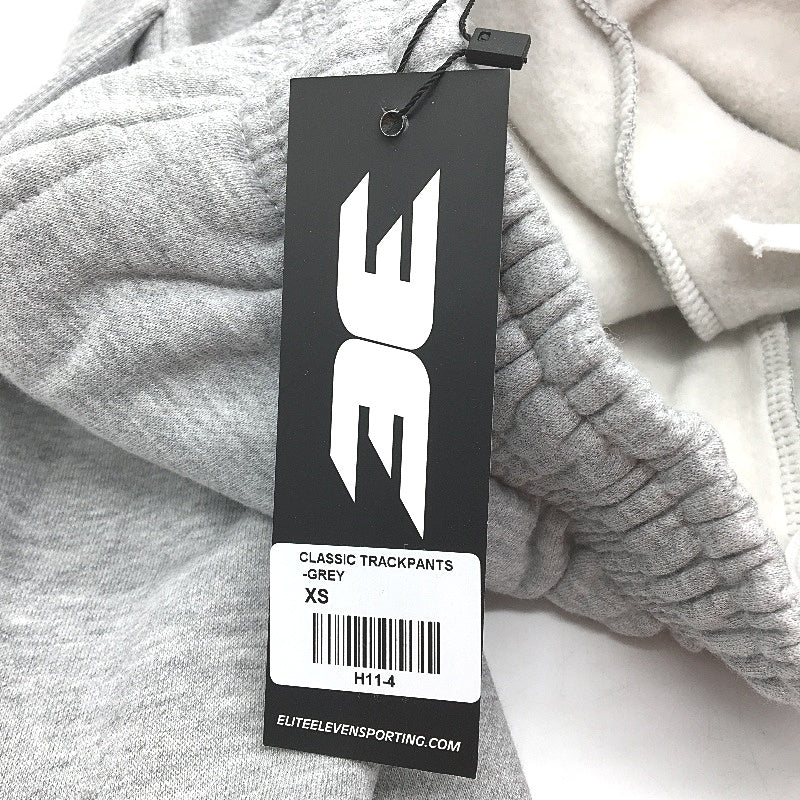 Elite Eleven Classic Oversized Fit Grey Fleece Trackpants Ladies Size XS NEW