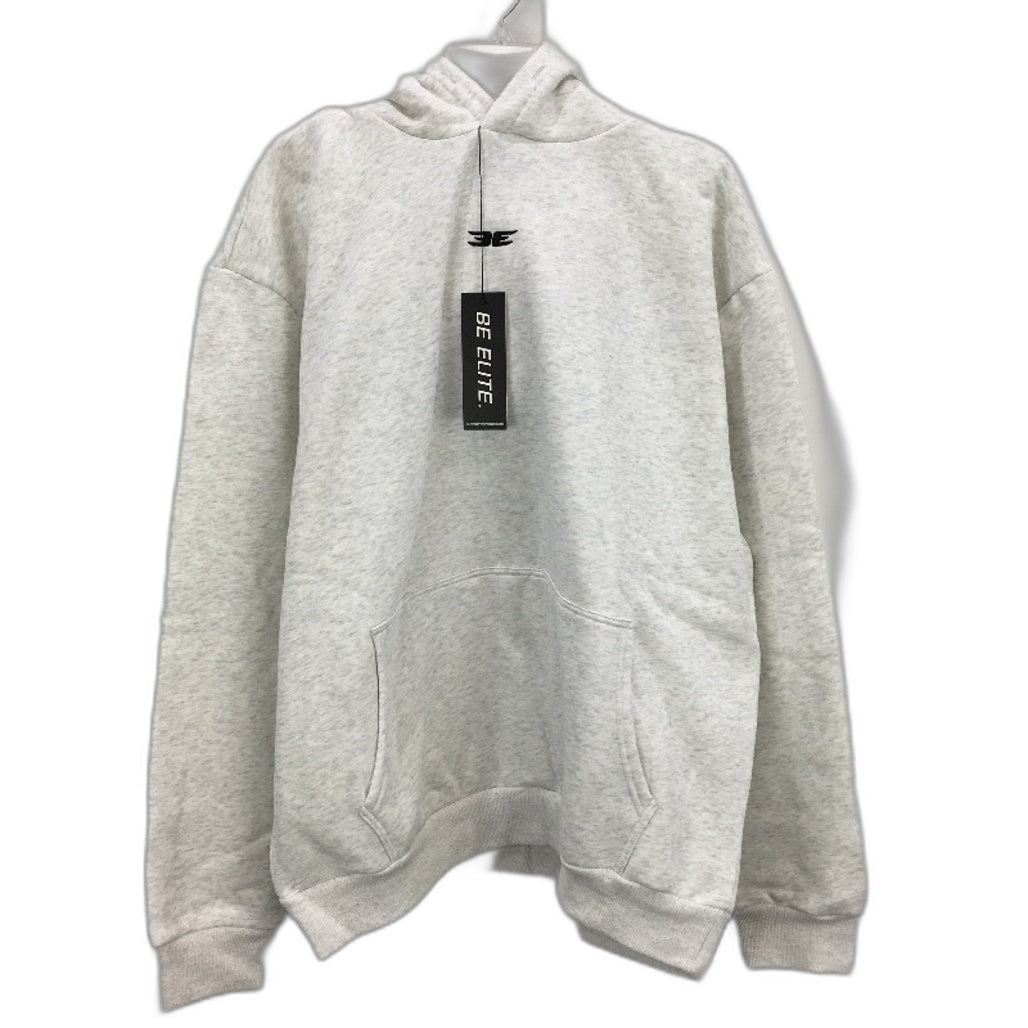 Elite Eleven Classic Oversized Fit White Fleece Hoodies Unisex Size XL NEW