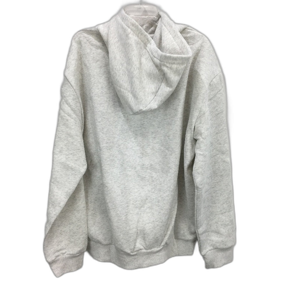 Elite Eleven Classic Oversized Fit White Fleece Hoodies Unisex Size XL NEW