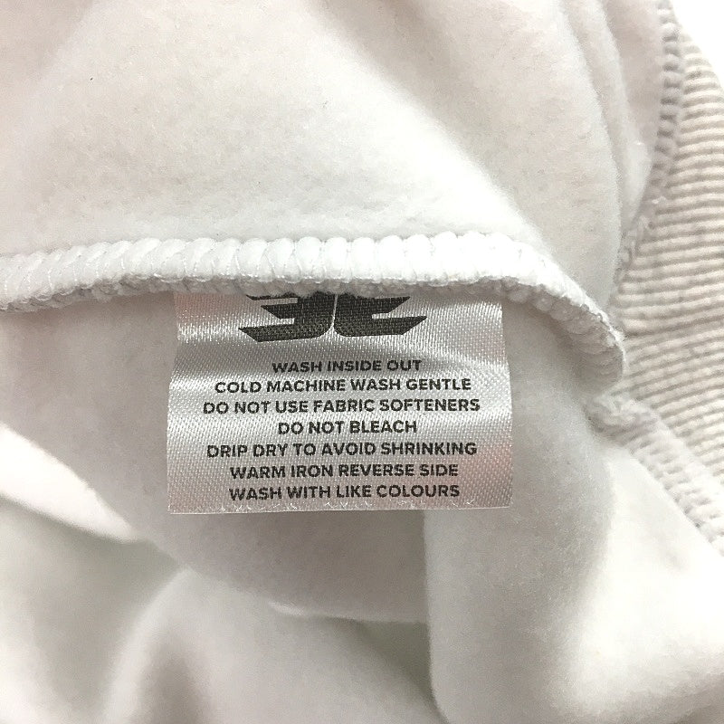 Elite Eleven Classic Oversized Fit White Fleece Hoodies Unisex Size XL NEW