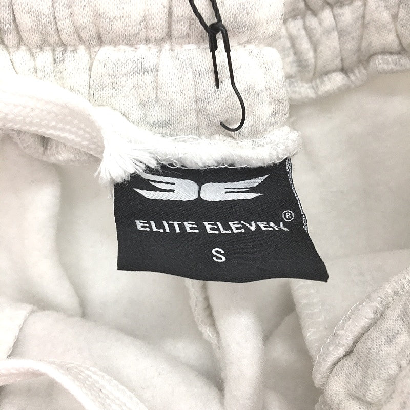 Elite Eleven Track and Field Oversized Fit White Fleece Shorts Unisex Size S NEW
