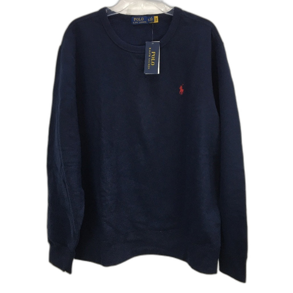 Ralph Lauren Polo The RL Fleece Cruise Navy Sweatshirt Mens Size XL NEW