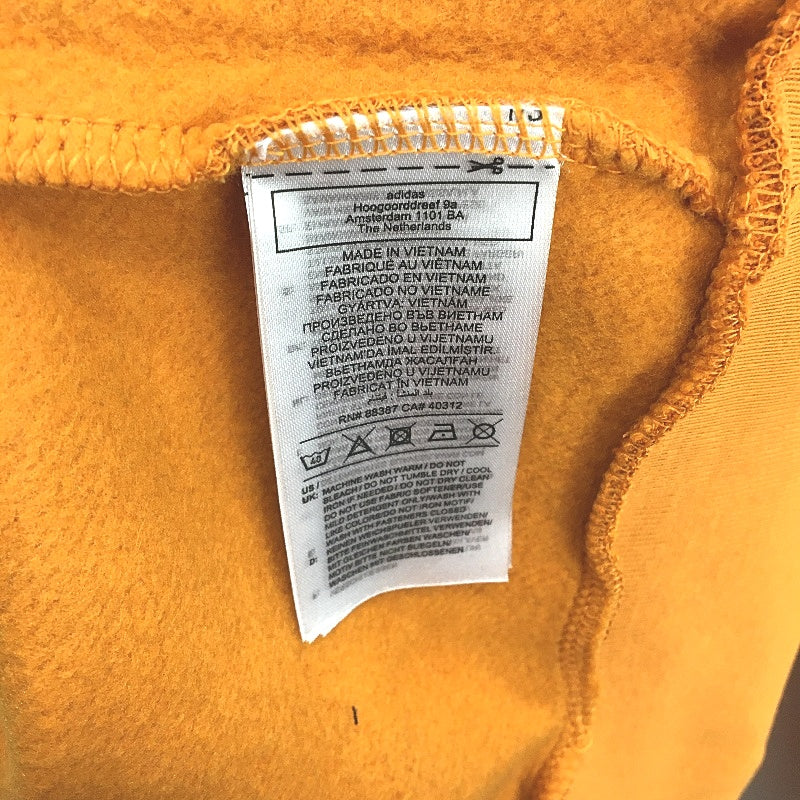 Adidas Future Icon Winterised Crew Neck Orange Sweatshirt Mens Size 2XL NEW