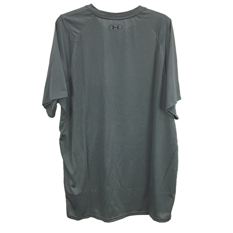 Under Armour Fitted Grey Short Sleeve Training Shirt Mens Size 2XL NEW