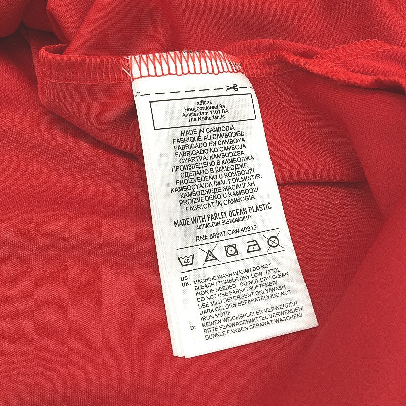 Adidas 3 Stripes AeroReady Red Lightweight Training Tank Ladies Size Small NEW