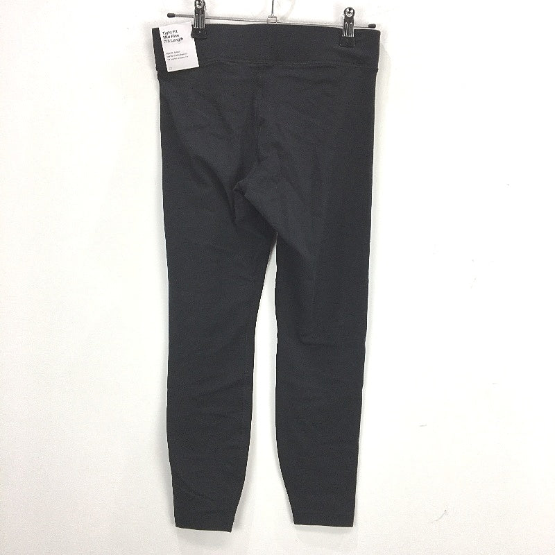 Nike 7/8 Tight Fit Mid Stretch Cotton Black Leggings Ladies Size Small NEW