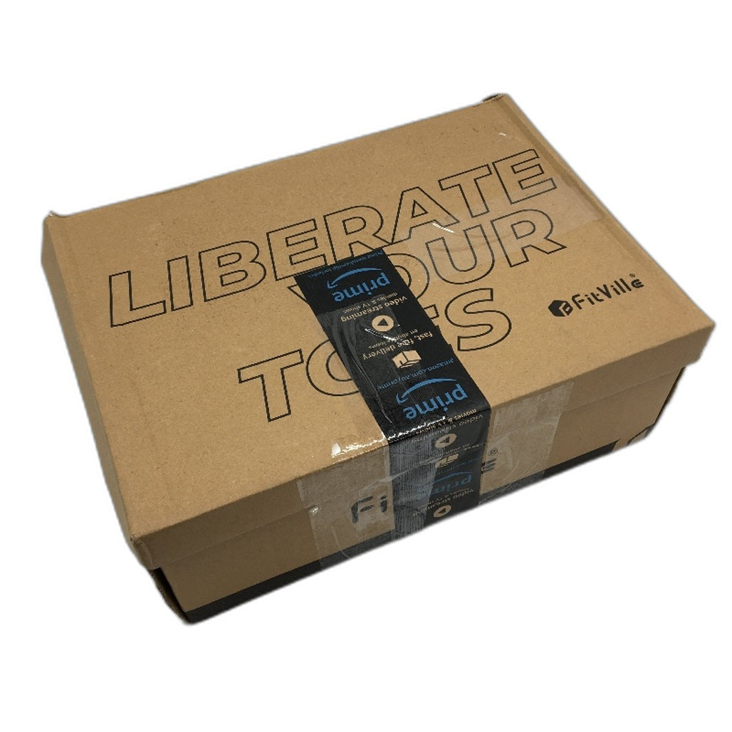 FitVille Wide Arch & Heel Support Tennis Shoes Sneakers Men Sz 44.5/ 28.5CM NEW